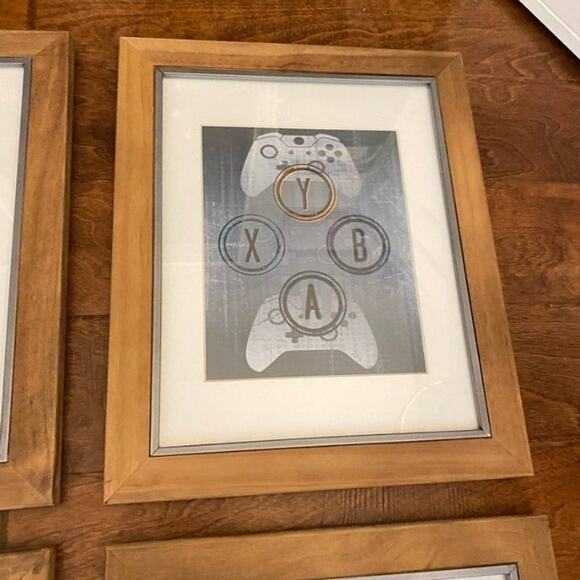 Video Game Play Room XBOX Wooden Framed Signs - Picture 3 of 9